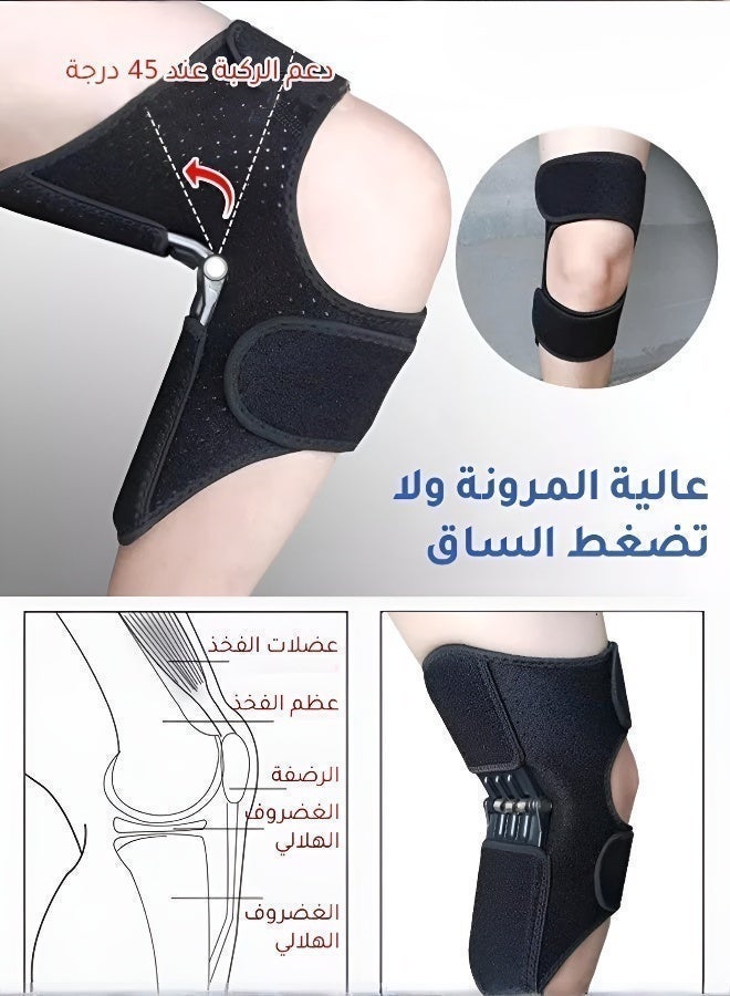 دعم الركبة المتقدم لتخفيف الألم والاستقرار - Image 3